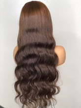 Load image into Gallery viewer, Brown Luxury U Part Wig