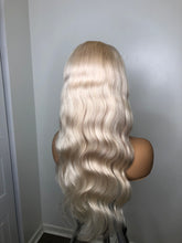 Load image into Gallery viewer, Platinum Blonde Luxury U Part Wig