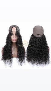 Luxury Water Wave U Part Wig