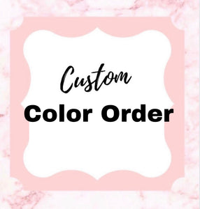 Custom Color Service