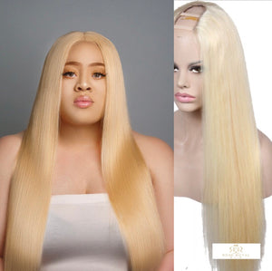 Luxury Blonde U Part Wig